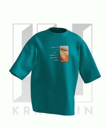 Gogh Eye Oversized T-Shirt