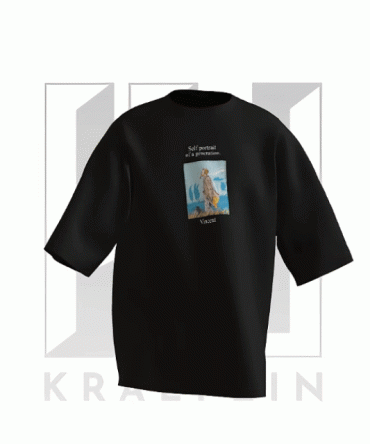 Vincent "Self Portrait " Oversized T-Shirt